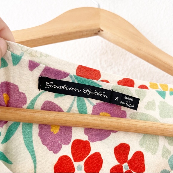 Gudrun Sjödén Floral Printed Dress in Multicolor - Picture 3 of 9